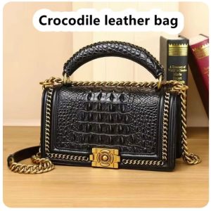 Crocodile Leather Bag www.ghurtecholo.com