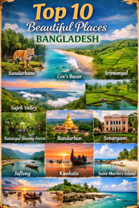 Top 10 Most Beautiful Places to Visit in Bangladesh