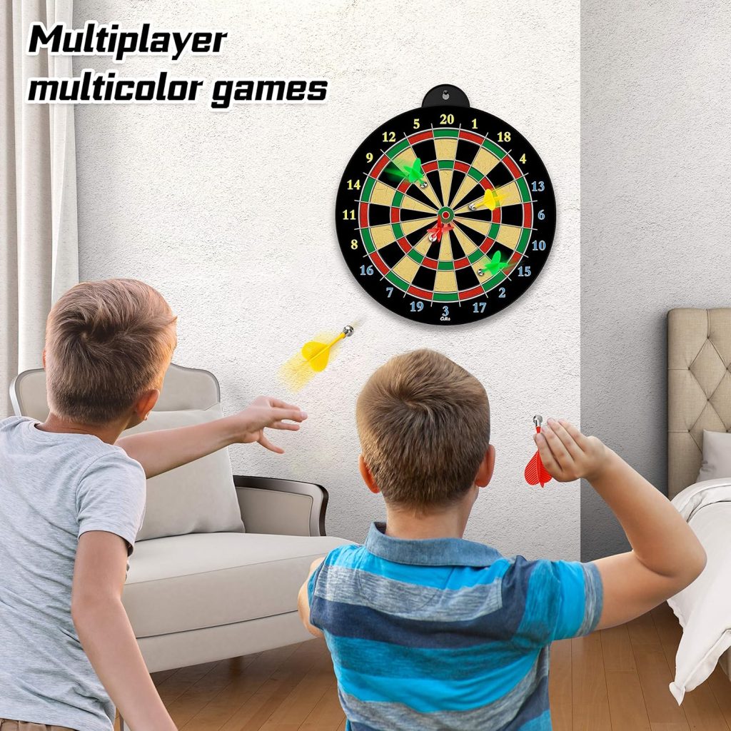 Dart Board - 12pcs Magnetic Darts