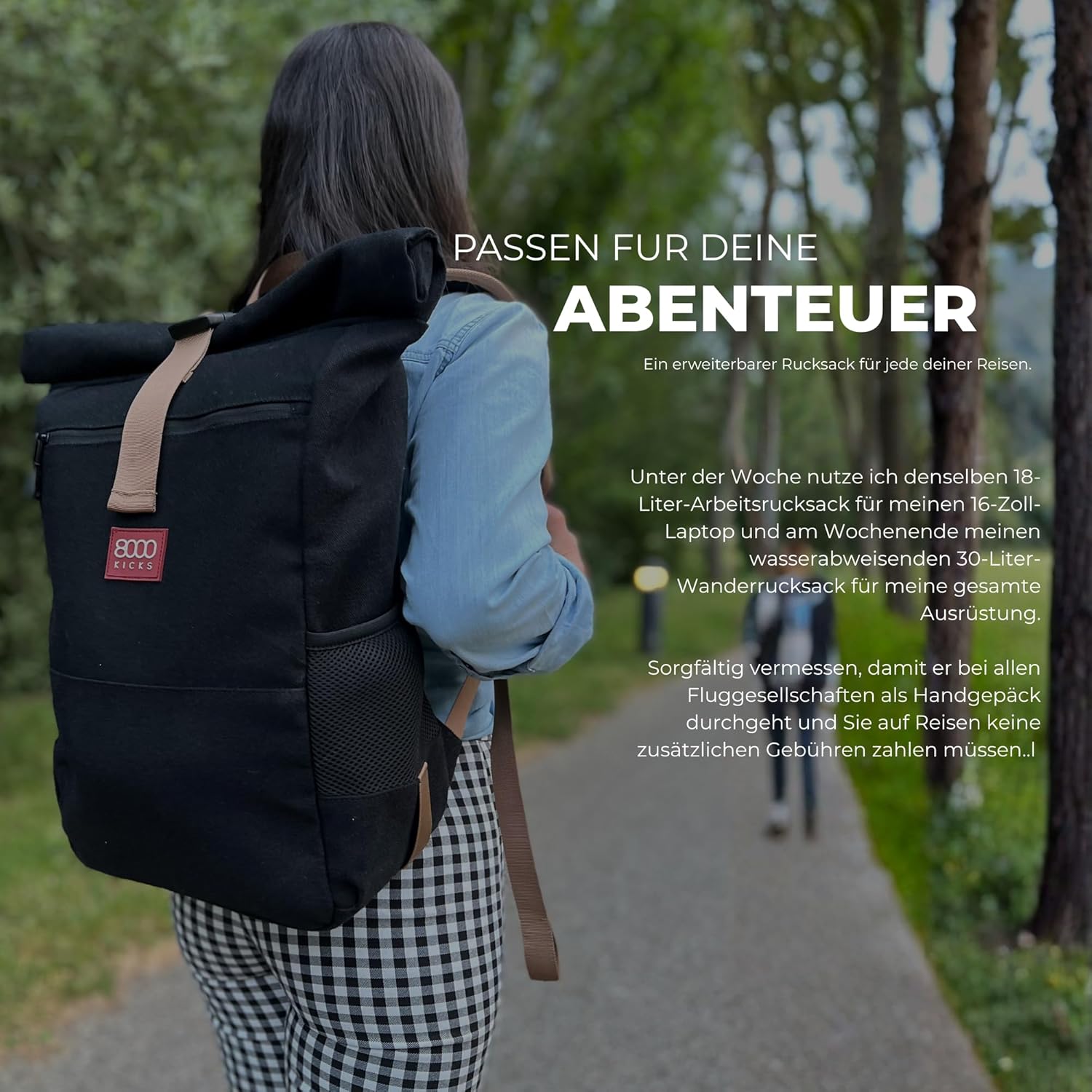 Lightweight Travel Backpack - Image 3