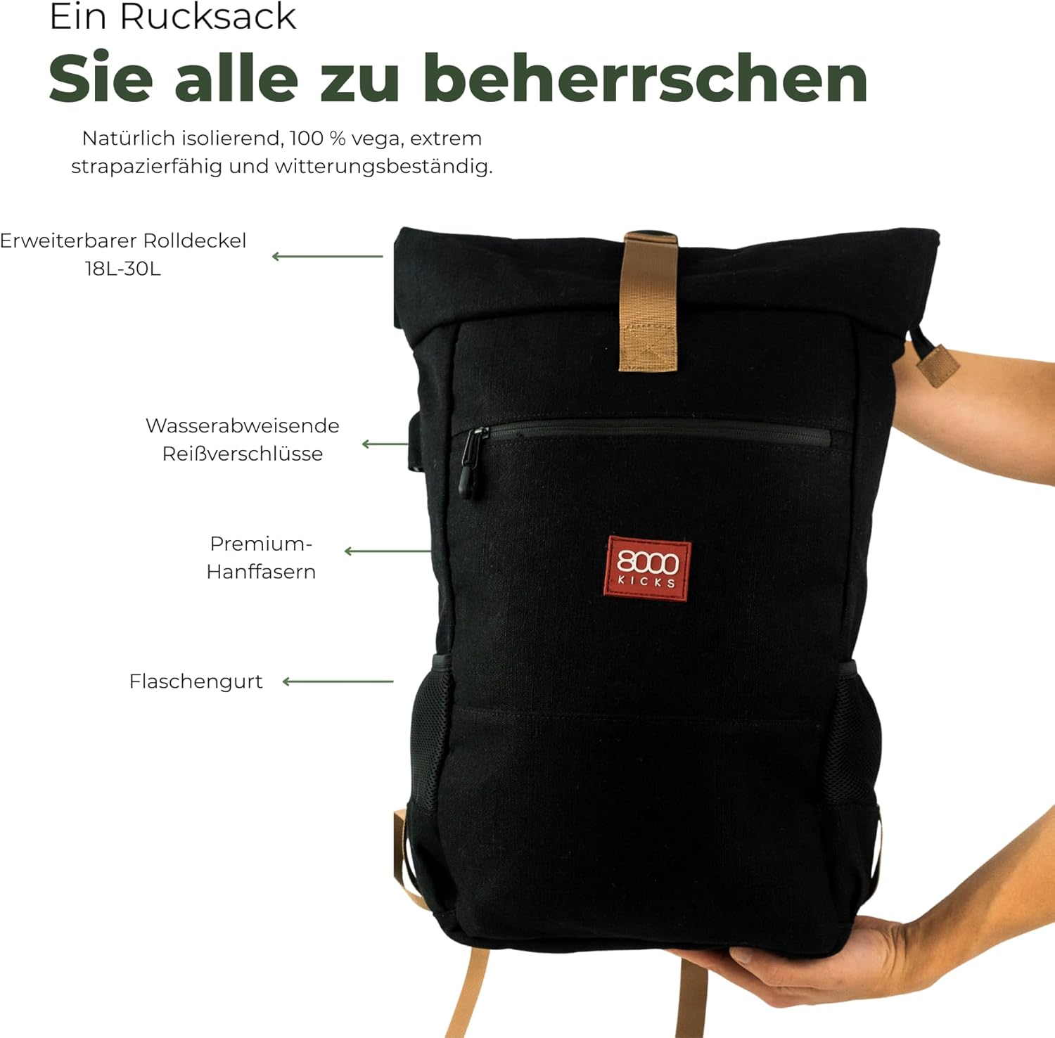 Lightweight Travel Backpack - Image 4