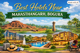 5 Best Hotels Near Mahasthangarh, Bogura – Rooms & Facilities